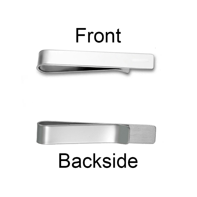 Stainless Steel Engraved Name  - Tie Bar Set Gift ulasan dan harga