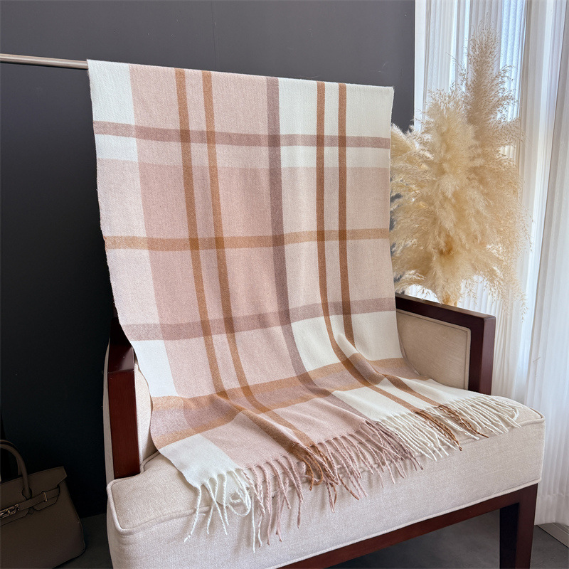 Women Scottish Plaid Imitation - Pashmina Wrap Large ulasan dan harga
