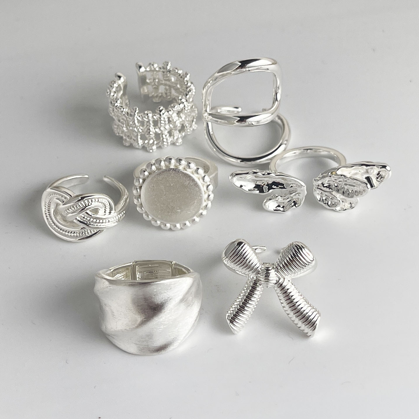 925 Sterling Silver Rings For  - Tie Clip Silver ulasan dan harga
