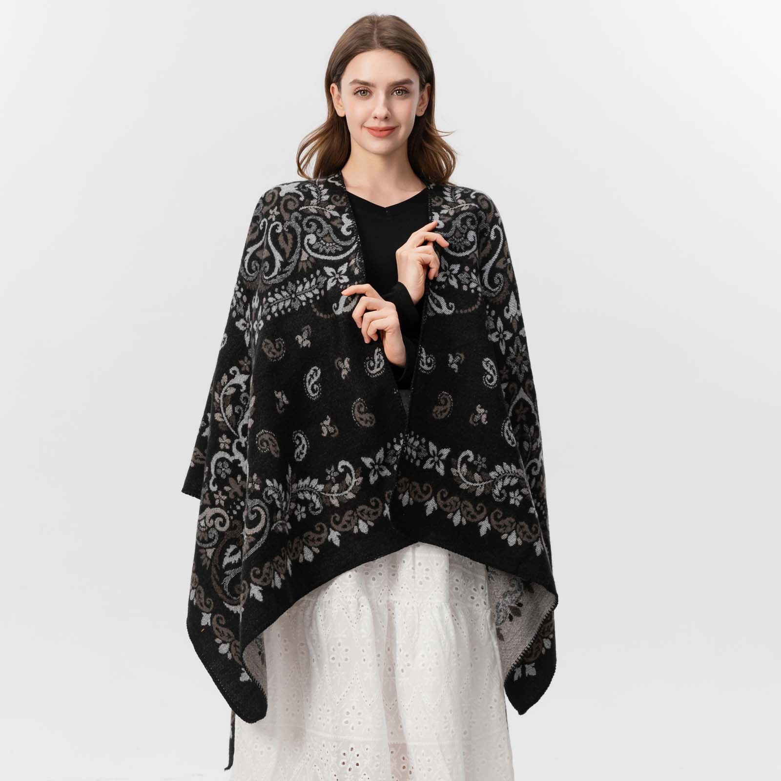 Luxury Women's Cashmere Scarf  - Stole Wedding Shawl ulasan dan harga