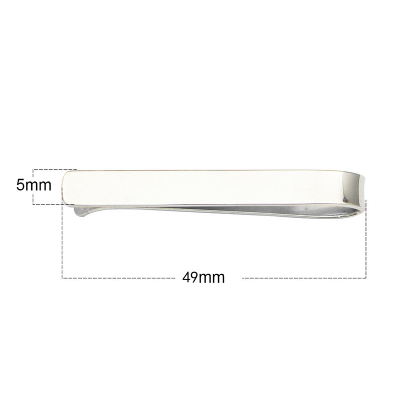 Beadsnice Pure 925 Sterling Si - Tie Clip Silver ulasan dan harga