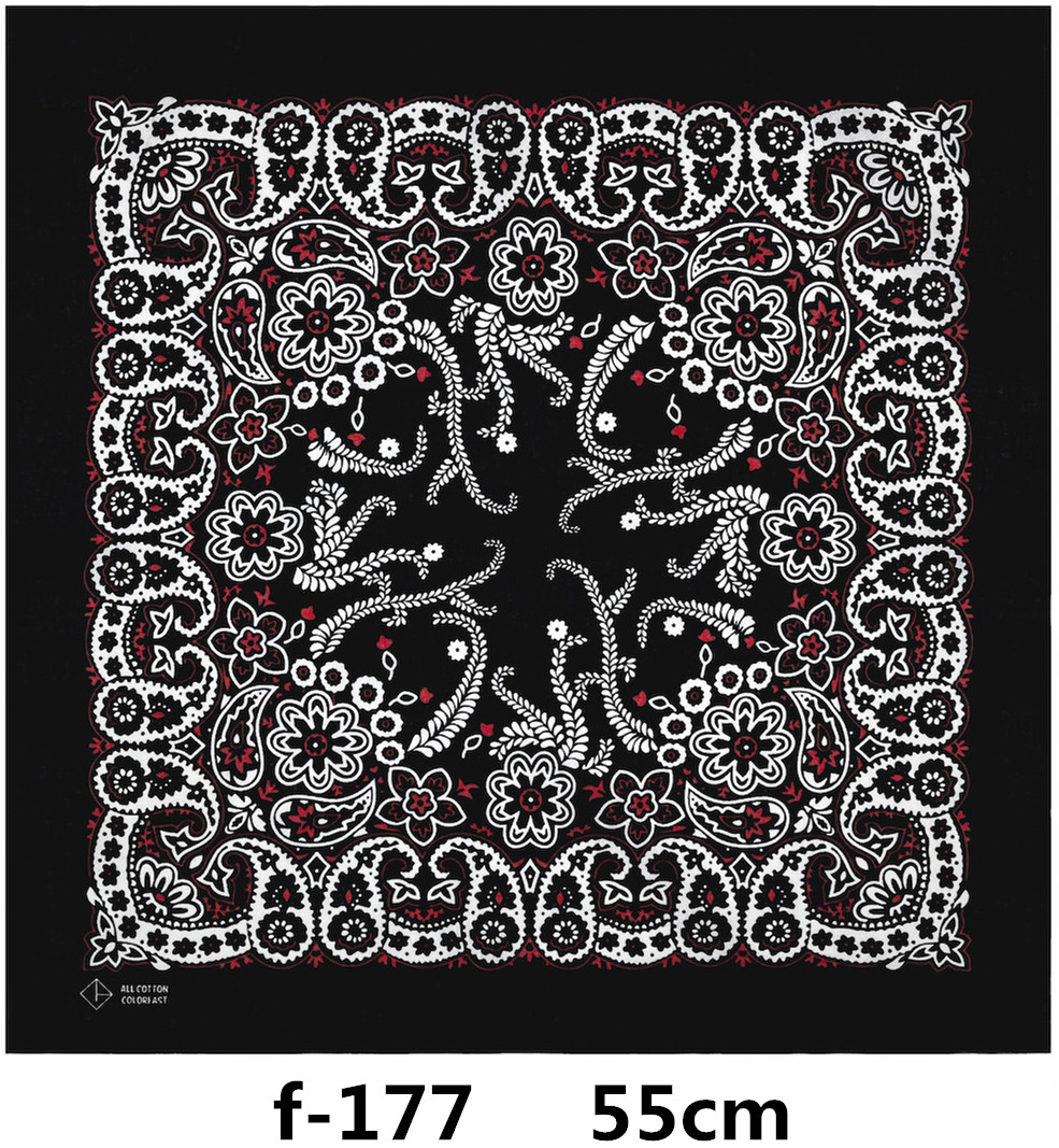 F151 Unisex Hiphop Cotton Band - Ascot Neck Scarf ulasan dan harga