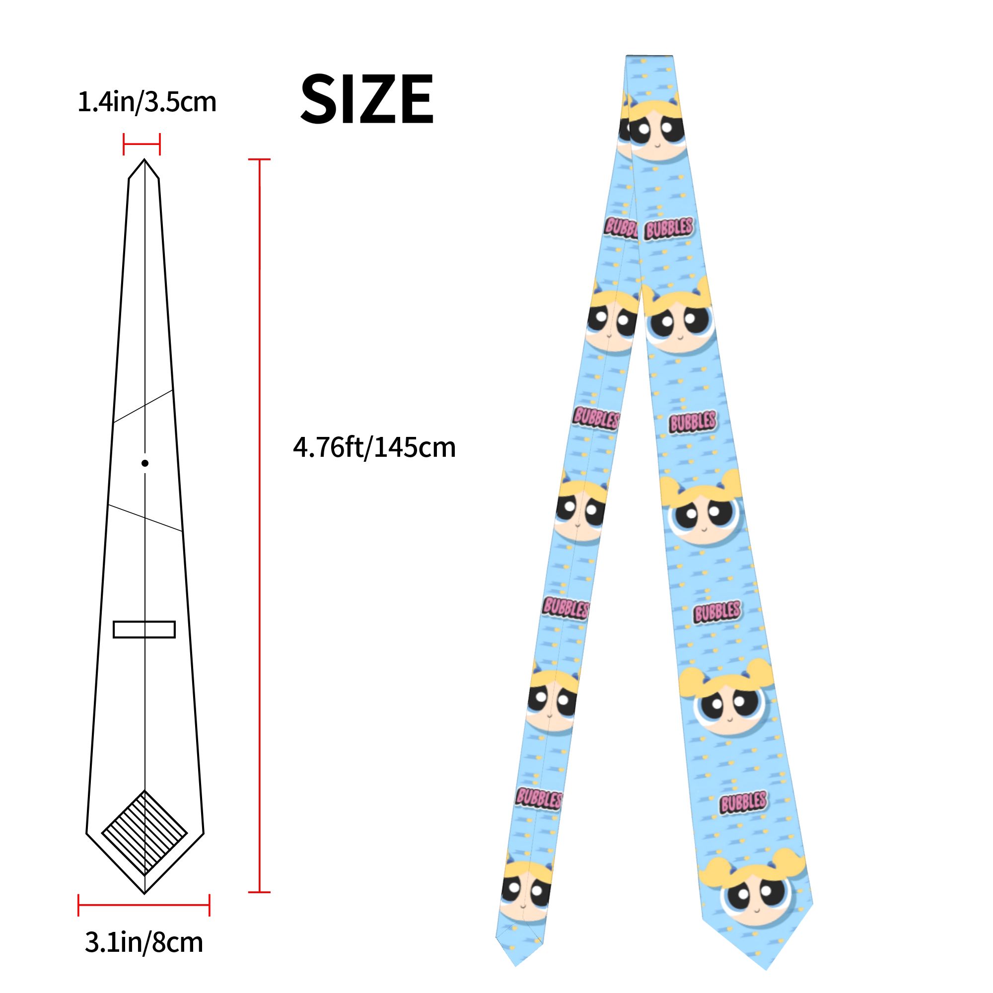 Whoopass Girls Bubbles Necktie - Skinny Tie Men ulasan dan harga