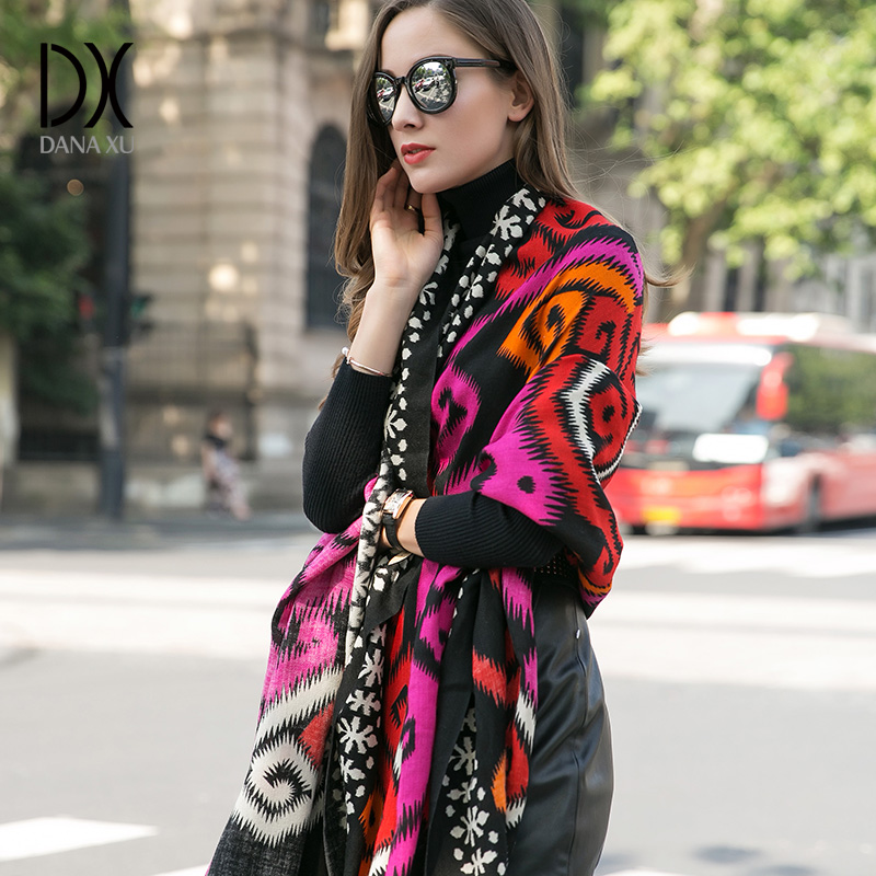 Fashion Scarves and Shawls Wom - Pashmina Wrap Large ulasan dan harga
