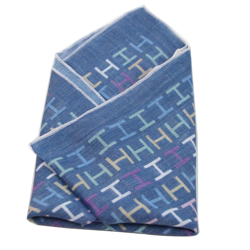 Men's Square Scarf with Button - Ascot Neck Scarf ulasan dan harga