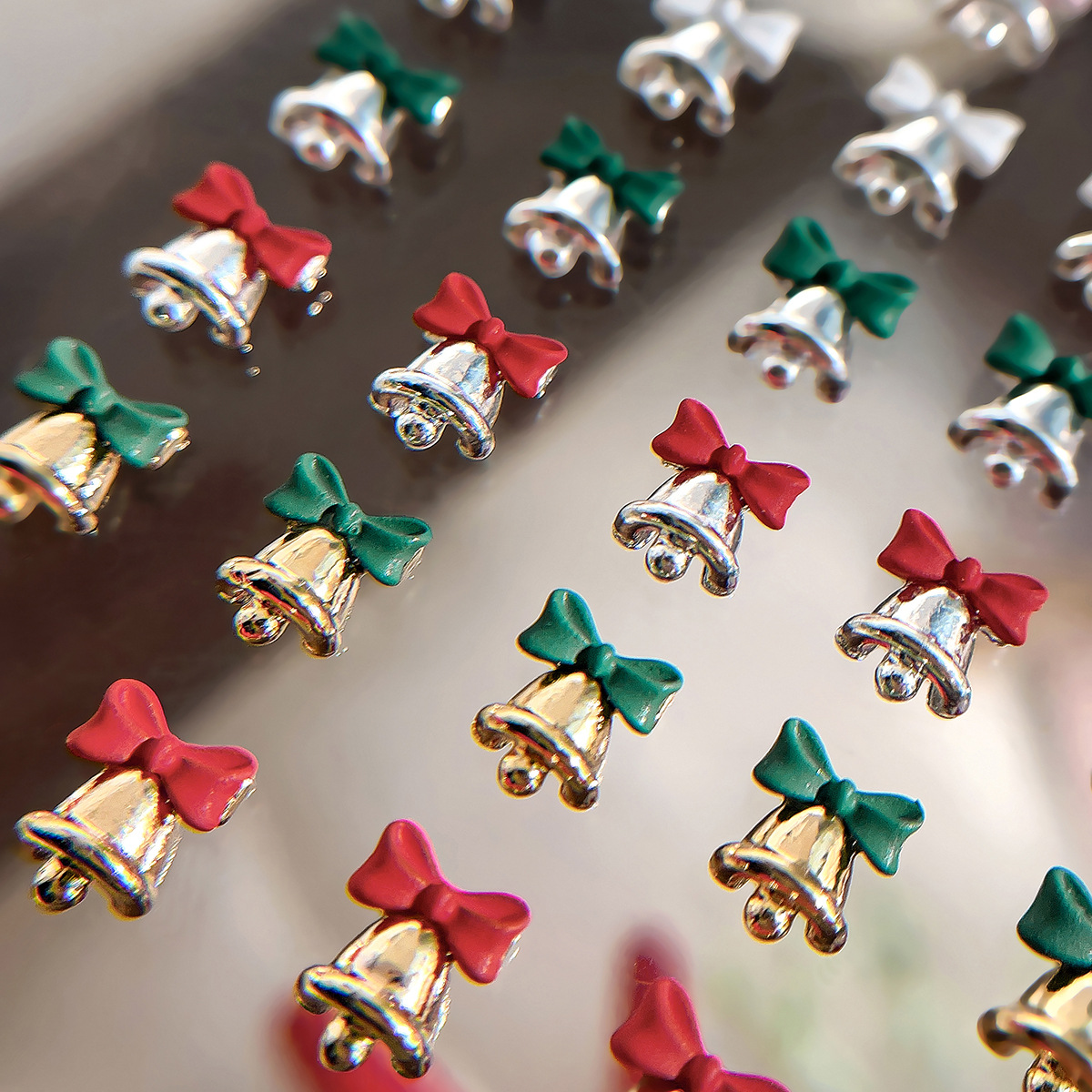 Gold Silver Christmas Bell Nai - Tie Clip Silver ulasan dan harga