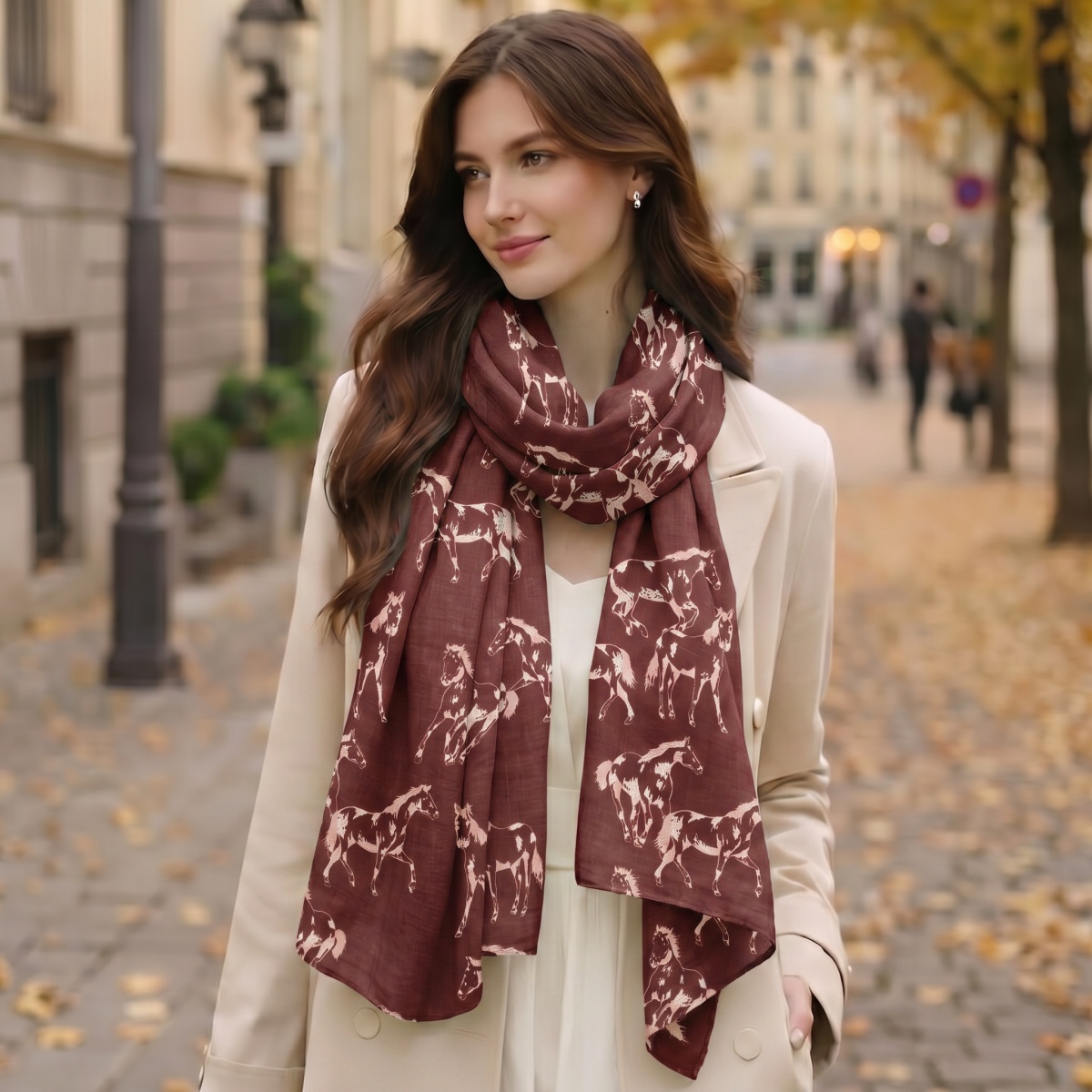 Scarf Female Cotton Muslim Wra - Pashmina Wrap Large ulasan dan harga