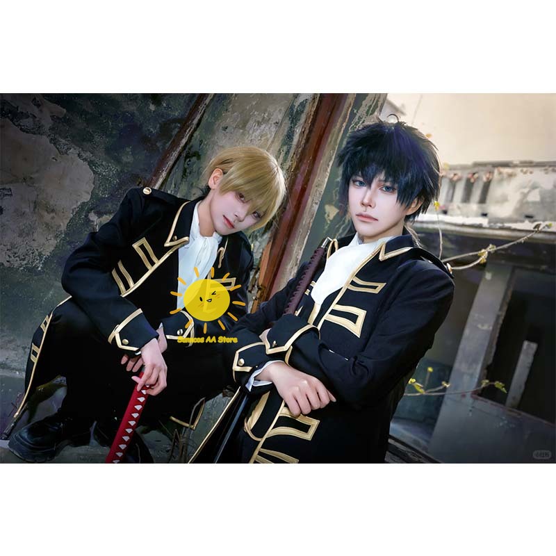 Anime Okita Sougo Hijikata Tou - Ascot Neck Scarf ulasan dan harga