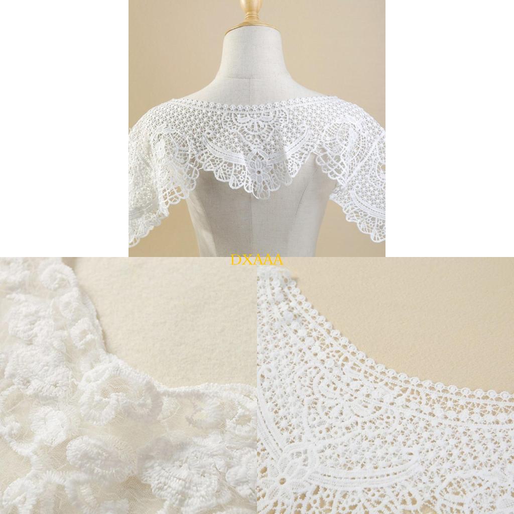 DXAA Women Embroidery Floral L - Stole Wedding Shawl ulasan dan harga