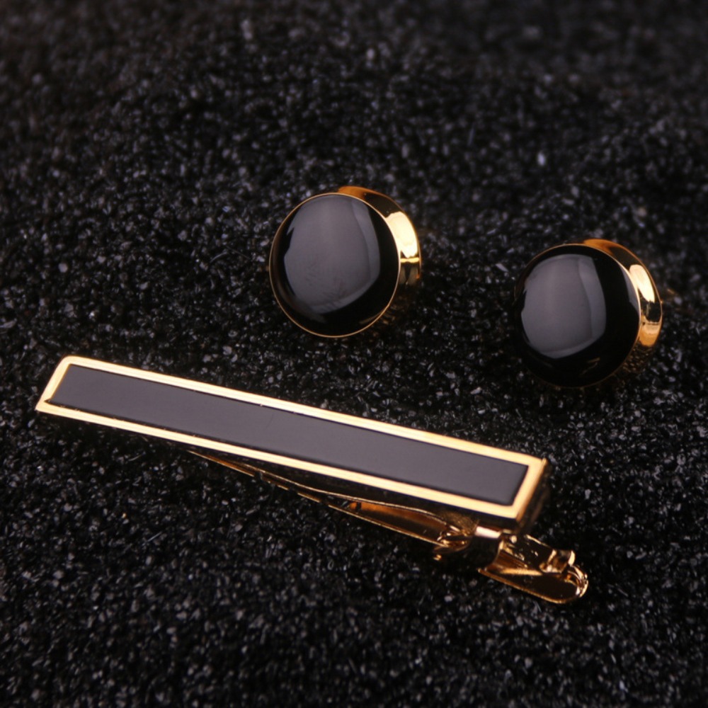 A Set Men's Tie Clip Groom Tux - Tie Bar Set Gift ulasan dan harga