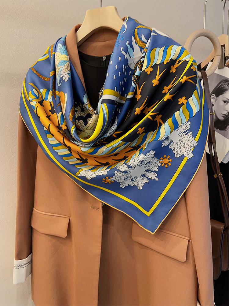 135CM 135CM Mulberry Silk Larg - Face Scarf Mask ulasan dan harga